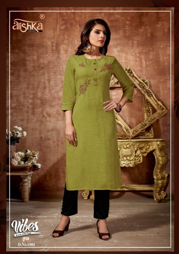 Alishka Vibes Rayon kurti With Bottom